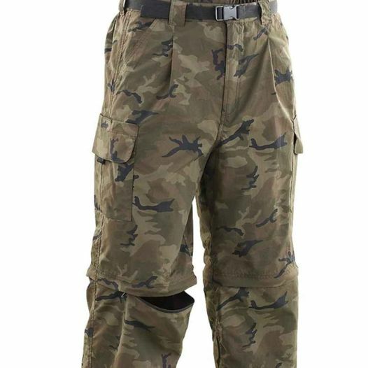 camo convertible pants